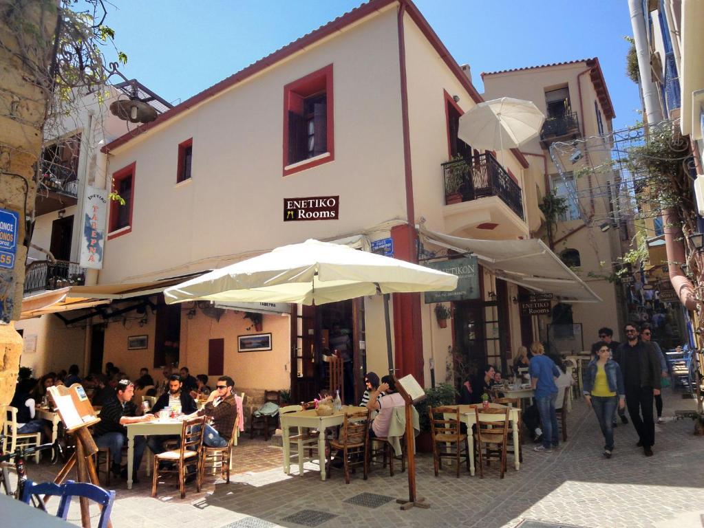 Enetiko Rooms Chania  ภายนอก รูปภาพ